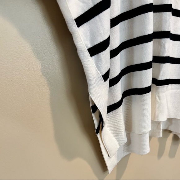 Striped Sweater with Heart Patch - Picture 7 of 9